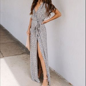 Vici Maxi Wrap Dress